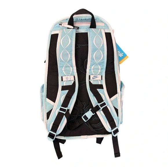 Catalina NIKE Freestyle Backpack 26L Unisex Light Blue Butterfly Back to School - Picture 12 of 16